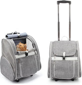 Lollimeow Rolling Carrier (2-in-1 Backpack & Trolley)