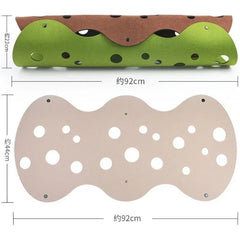 Cat Tunnel Toy – 2-in-1 Play & Sleep Hideaway for Cats