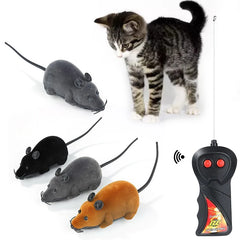 Wireless Remote-Control Mouse Toy – A Fun Way to Entertain Your Cats!