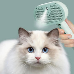 Steam Pet Comb – 3-in-1 Spa-Style Grooming for Cats & Dogs