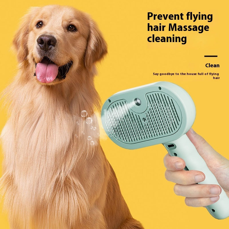 Steam Pet Comb – 3-in-1 Spa-Style Grooming for Cats & Dogs