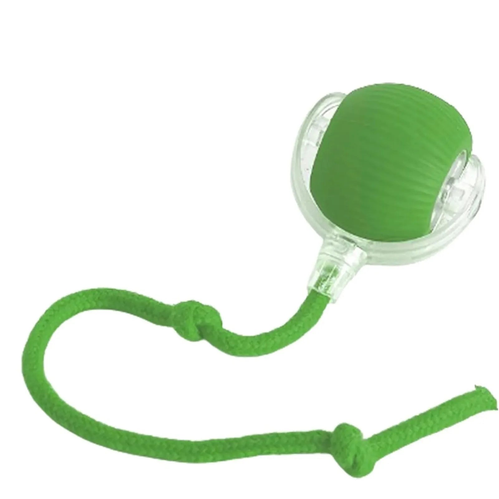 Lettuce Interactive Cat Toy – Rolling BounceTug Play Ball