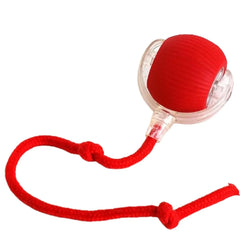Lettuce Interactive Cat Toy – Rolling BounceTug Play Ball