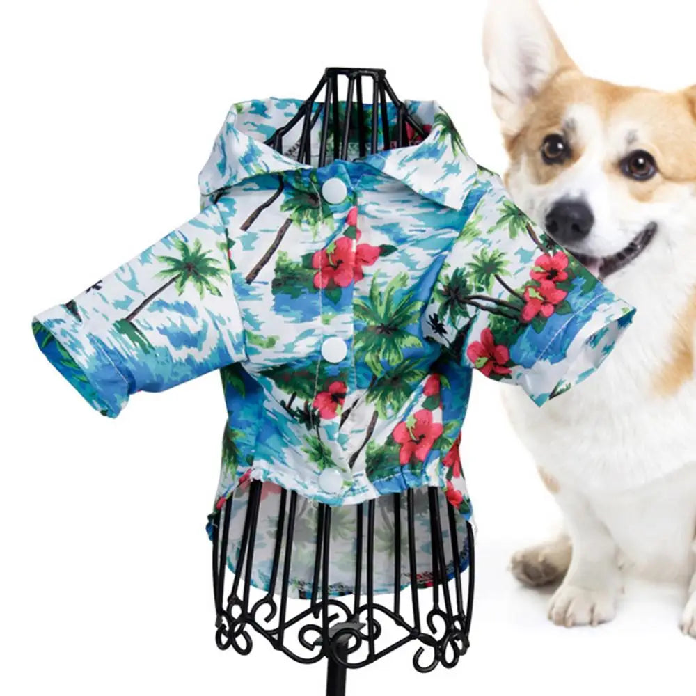 Dog Hawaiian Shirt | Tropical Style for Cool Pups